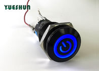Durable LED Metal Push Button Momentary Power Switch Good Press Performance
